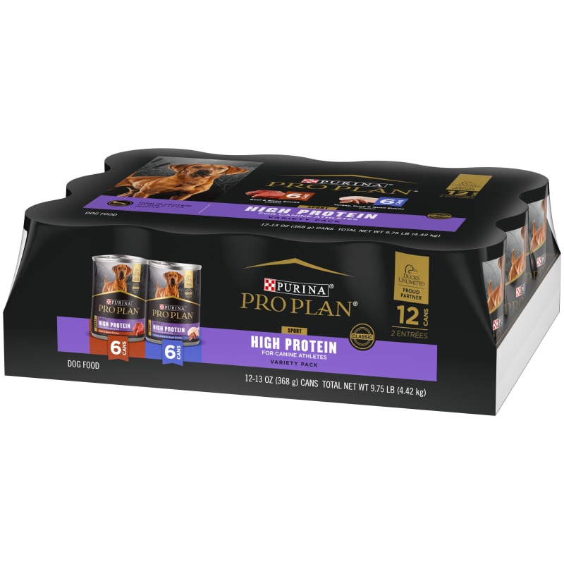 Pro Plan Sport Adult High Protein Classic Beef Bison Turkey Duck Quail Variety Pack Wet Dog Food 12 pk by Purina at Fleet Farm