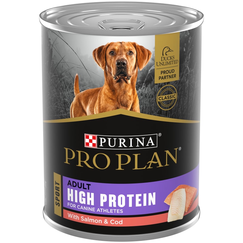 Pro Plan Sport High Protein Adult Salmon Cod Entrée Wet Dog Food