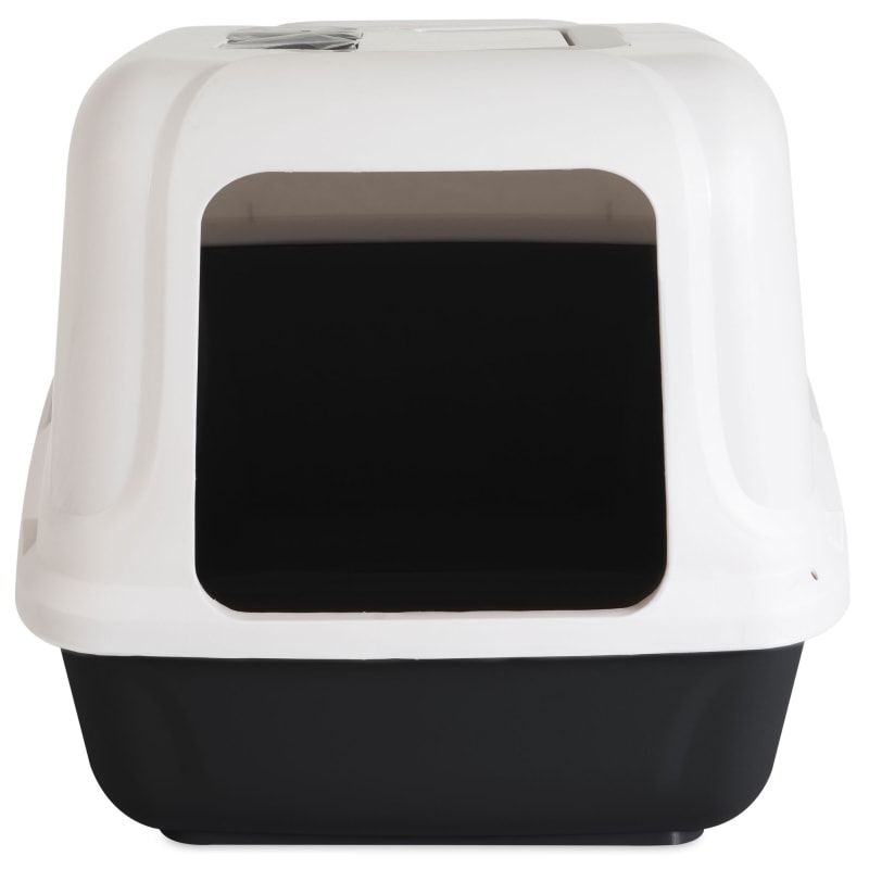 Large hooded deals litter box