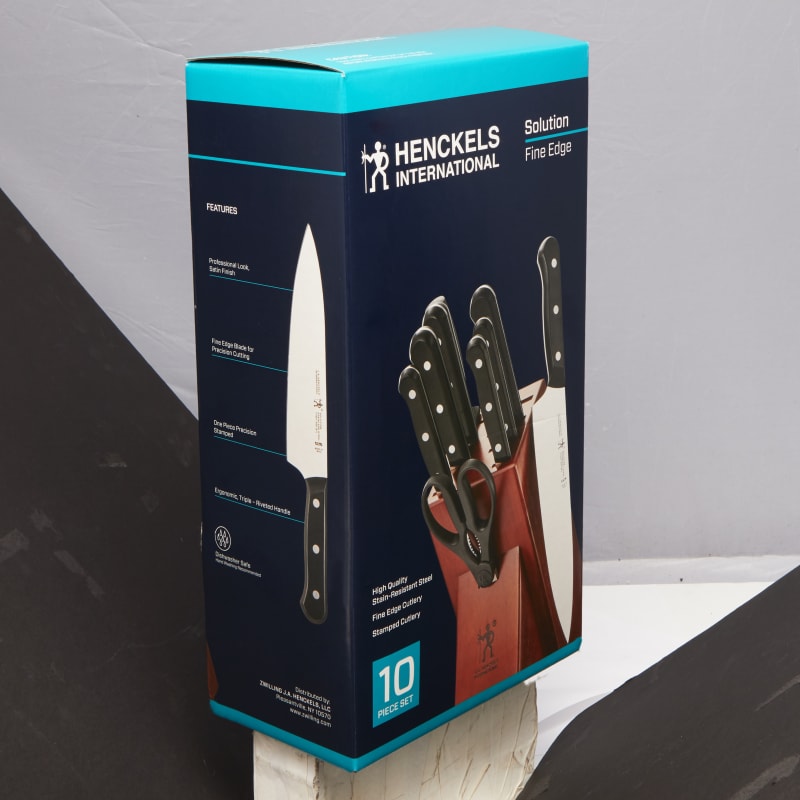 Henckels Solution 10-Piece Knife Block Set