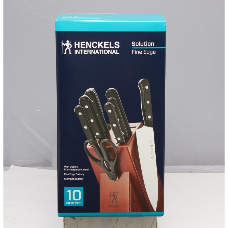 Henckels Solution 15 piece Knife Set, New - No Block