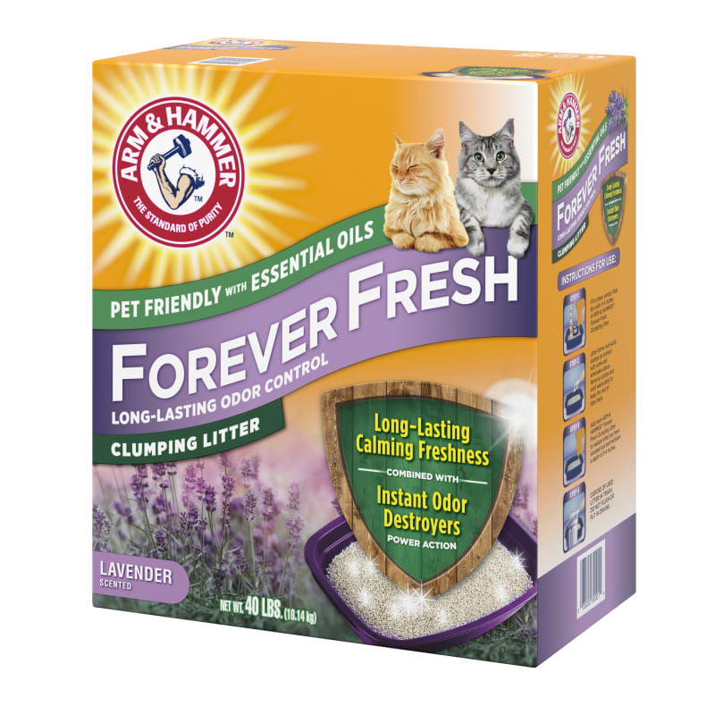 Lavender cat litter deals