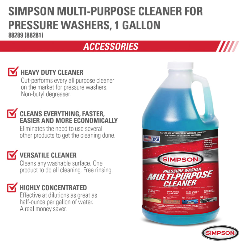 Heavy Duty Concrete Cleaner Gallon - Clean-Mart