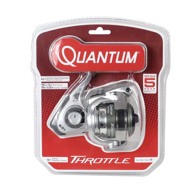 Throttle II Spinning Reel by Quantum at Fleet Farm