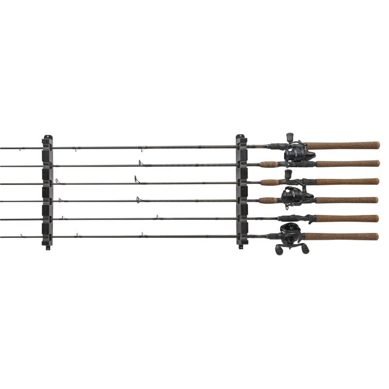 Berkley TEC Deluxe Horizontal Combo Rod Rack - The Bait Shop Gold