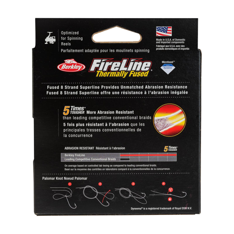 Berkley 8 lb 125 yd Smoke FireLine