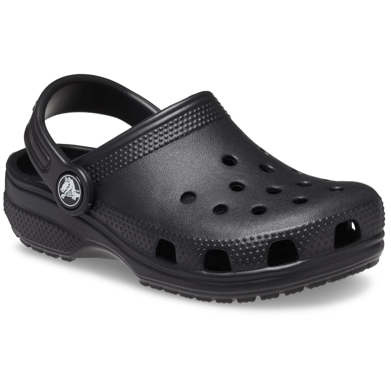 Kids' Classic Black Clogs