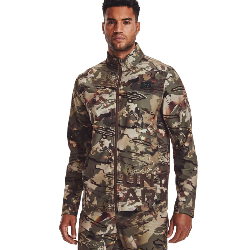 Men s Hardwoods Forest All Season Camo Black Graphic Full Zip