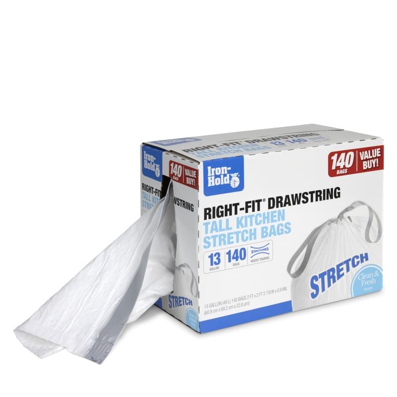 13 Gal Tall Kitchen Drawstring Trash Bags - 20 ct at Fleet Farm