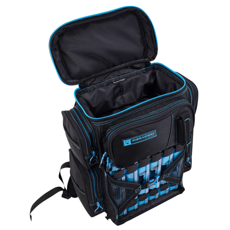 Blue/Black 3600 Drift Tackle Backpack by Evolution Outdoor at Fleet Farm