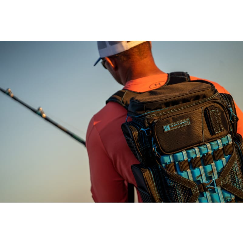 Blue/Black 3600 Drift Tackle Backpack