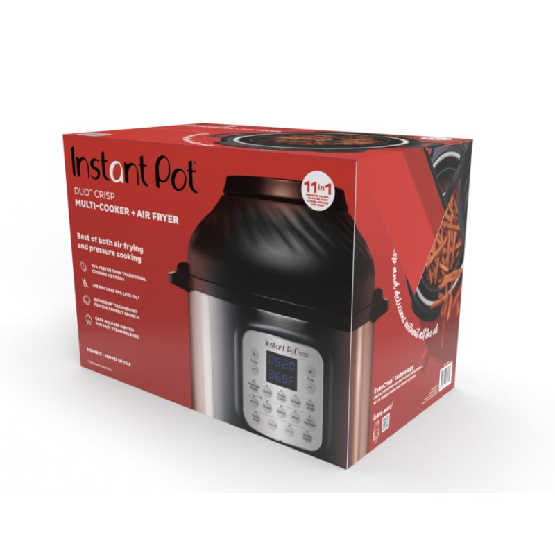 Duo Crisp 6 qt Multi Cooker Air Fryer by Instant Pot at Fleet Farm