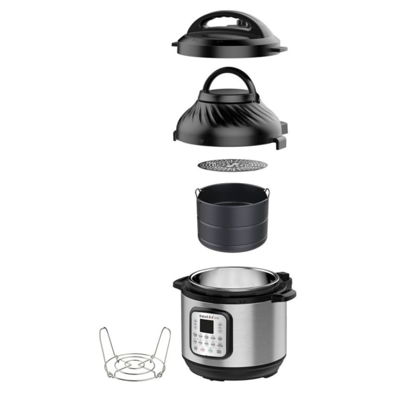 Instant pot duo crisp plus air fryer 6 qt top
