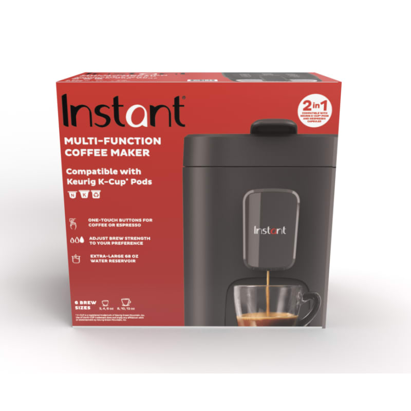 Dual Pod Plus Black Coffee Maker