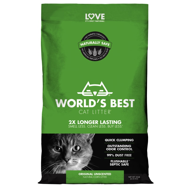 Corn husk kitty litter sales