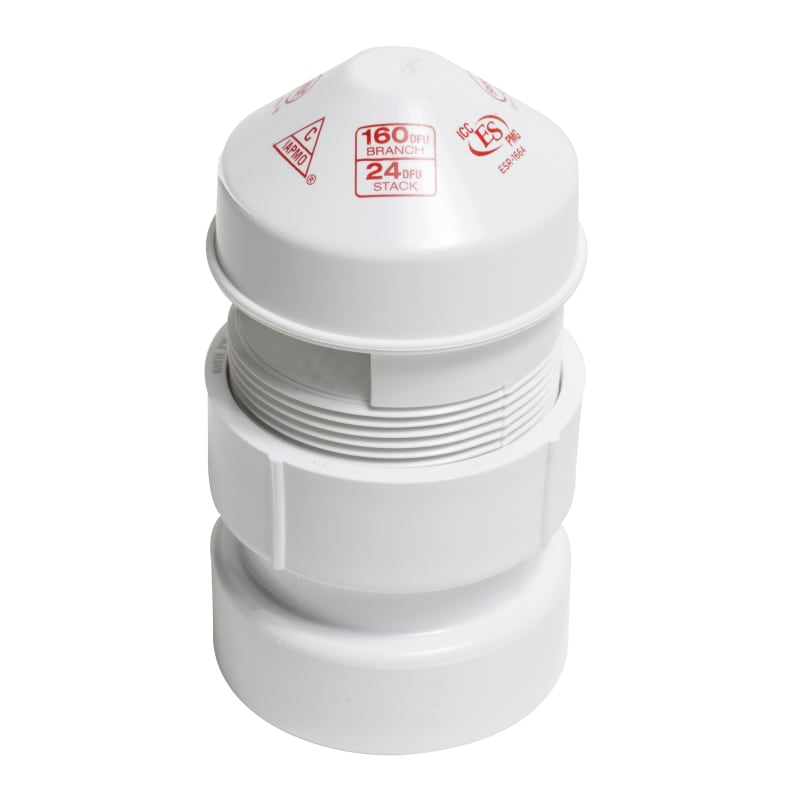 1-1/2 in or 2 in Sure-Vent PVC Air Admittance Valve by Oatey at