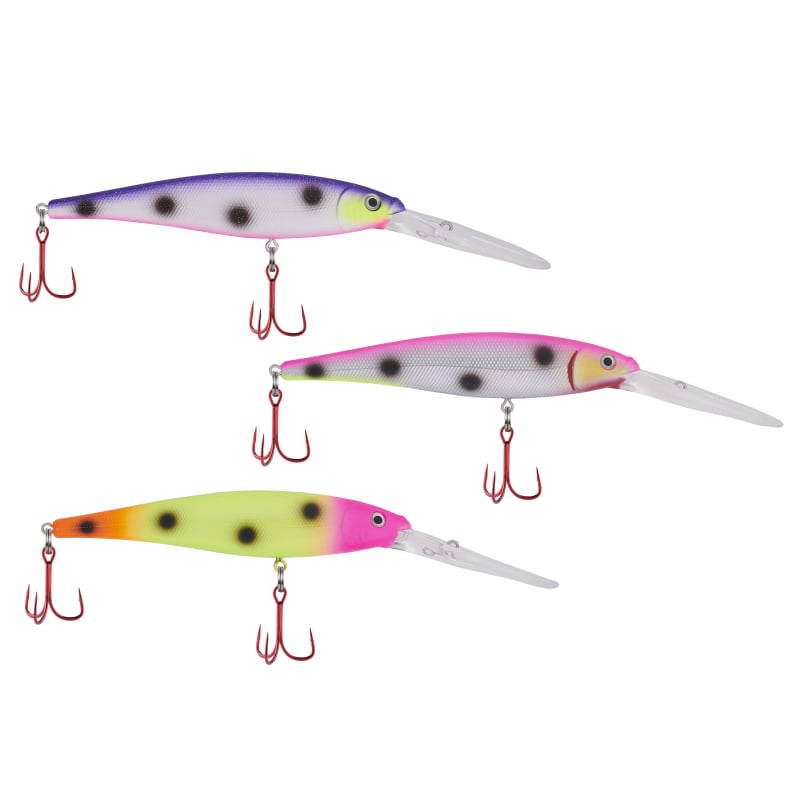 All Sorts of Pox Flicker Minnow Pro-Pack Crankbait - 3 Pk by