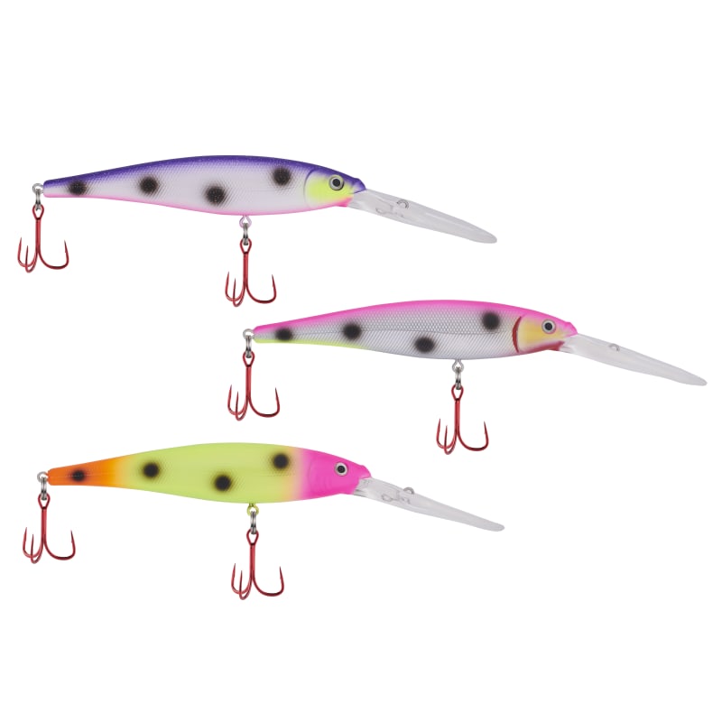 All Sorts of Pox Flicker Minnow Pro-Pack Crankbait - 3 Pk