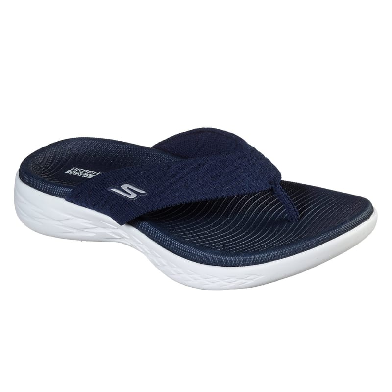 Performance Women's Navy On the Go 600 Sunny Flip Flops by Skechers at Fleet  Farm