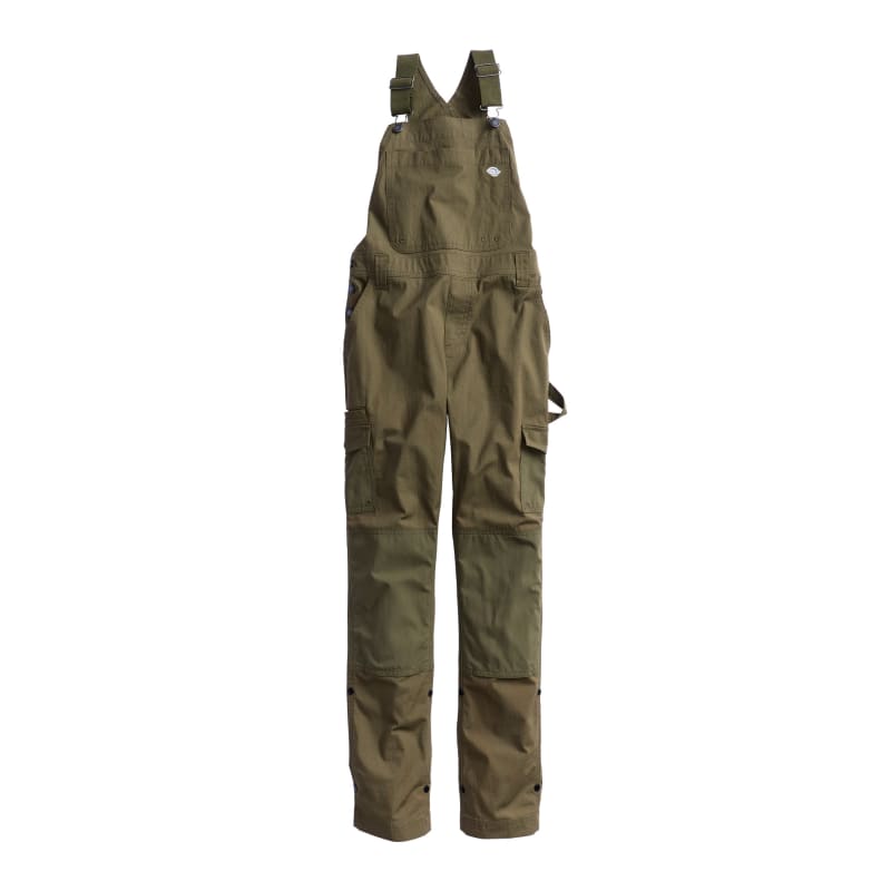 Women's Temp-IQ Military Green Cooling Ripstop Bib Overalls by