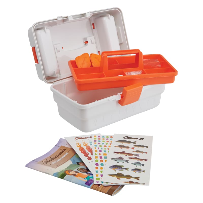 Customize-IT White/Orange Tackle Box by Shakespeare at Fleet Farm