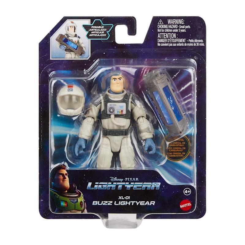  Disney Pixar Lightyear Zurg 10-in Tall Action Figure, 13  Posable Joints Authentic Detail, Movie Collector Toy, Kids Gift Ages 4  Years & Up : Toys & Games