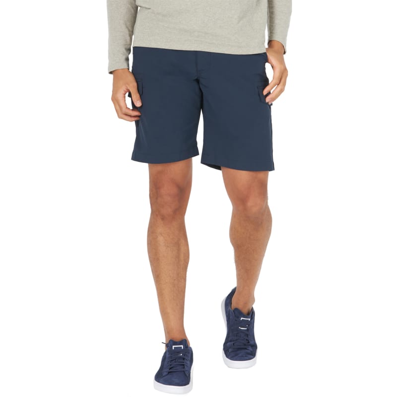 Men's Tri-Flex Flat Front Dark Navy Classic Fit Cargo Shorts by Lee at  Fleet Farm