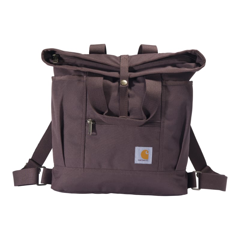Burgundy Convertible Backpack Tote by Carhartt at Fleet Farm