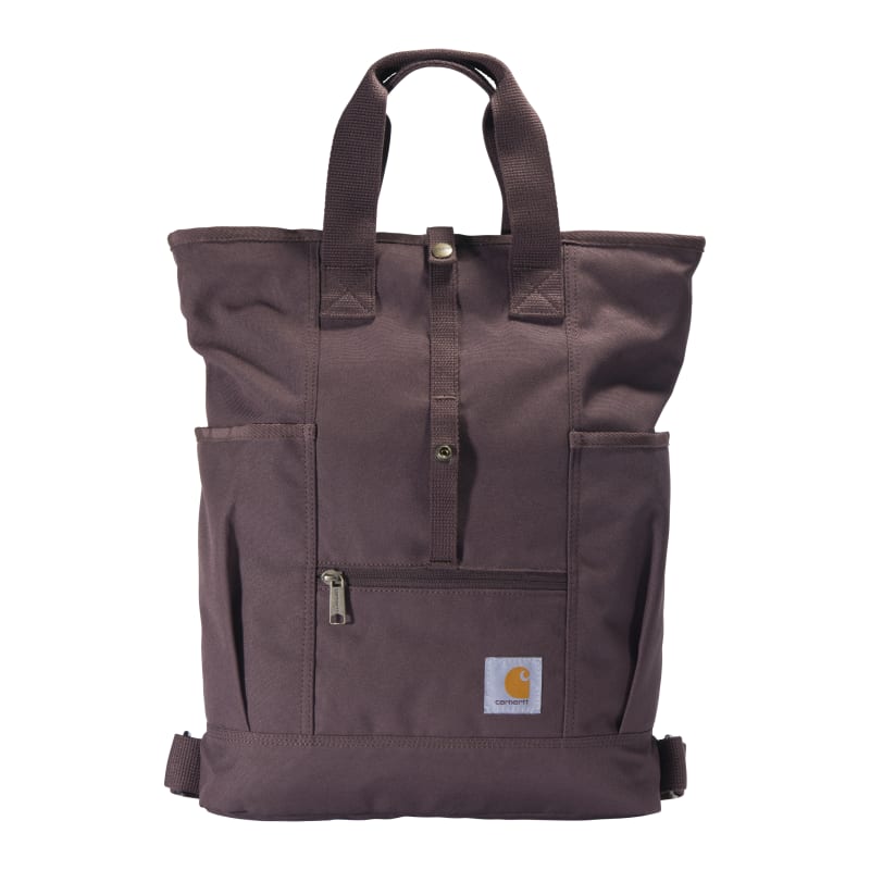 Burgundy Convertible Backpack Tote by Carhartt at Fleet Farm