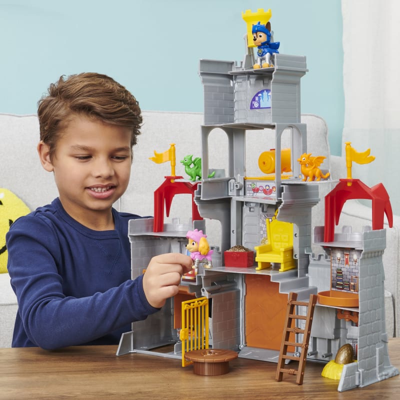  Paw Patrol, Rescue Knights Castle HQ Transforming 11-Piece  Playset with Chase and Mini Dragon Draco Action Figures, Kids' Toys for  Ages 3 and up : Toys & Games