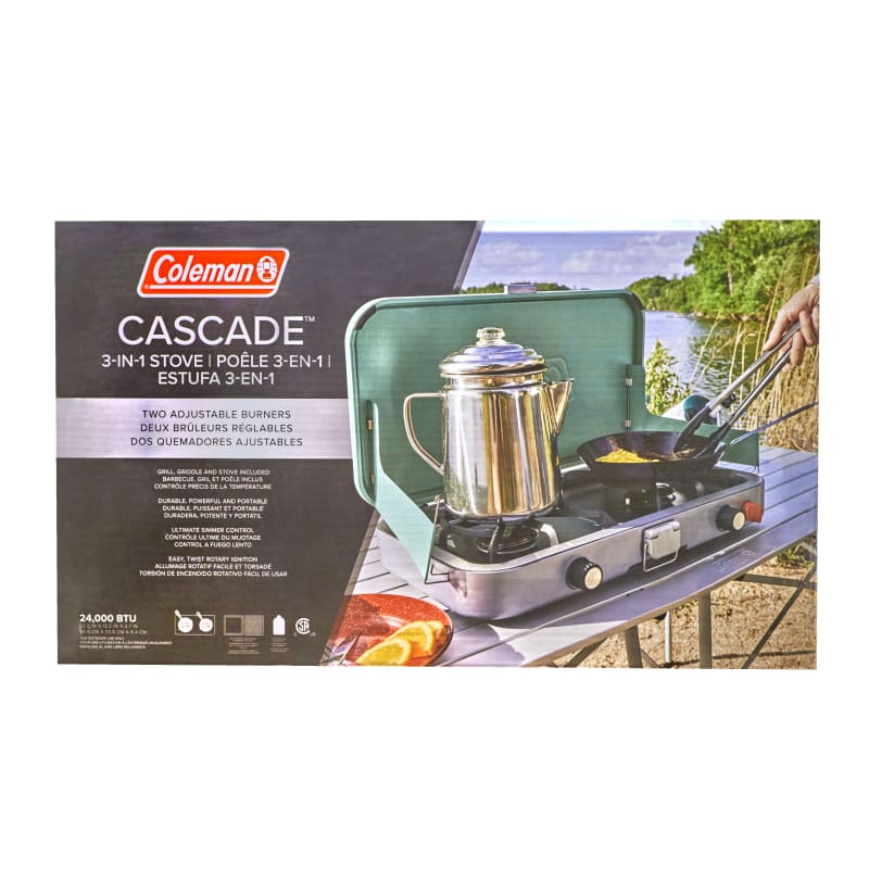 Coleman Cascade Stove Grill & Griddle Accessory