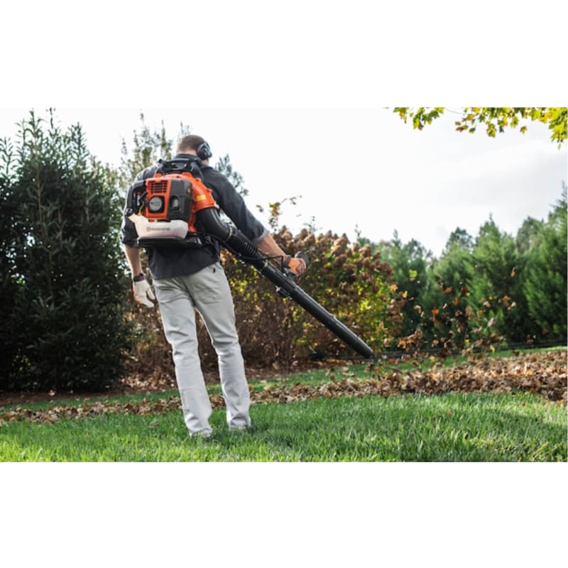 Orange Backpack Blower - 150BT by Husqvarna at Fleet Farm