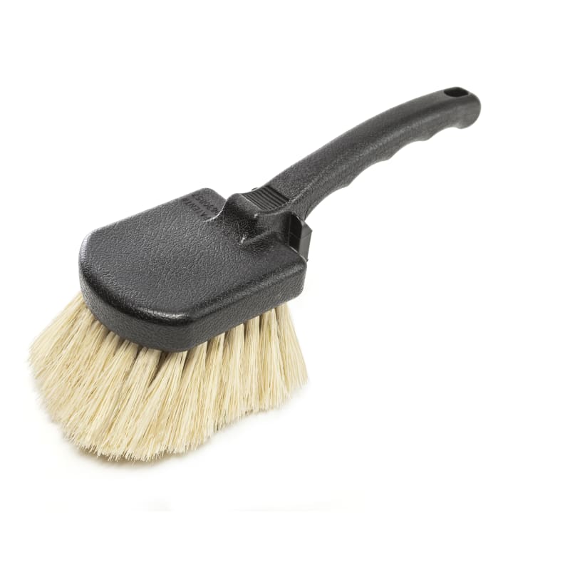 8 in. Short Handle Stiff Bristle Scrub Brush by Harper Brush Works