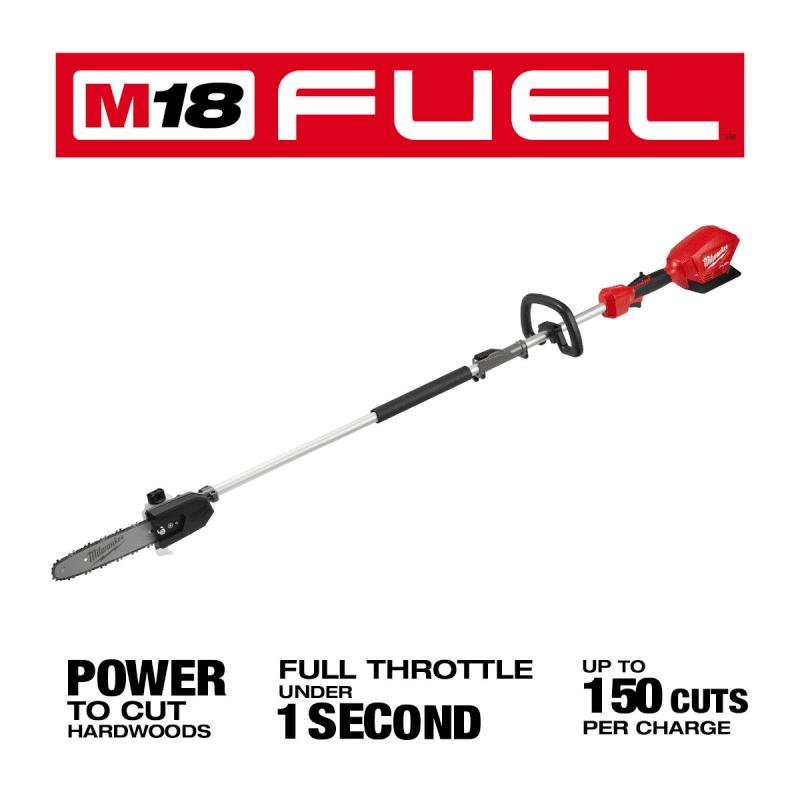M18 FUEL 10 in QUIK LOK Cordless Pole Saw Bare Tool by Milwaukee