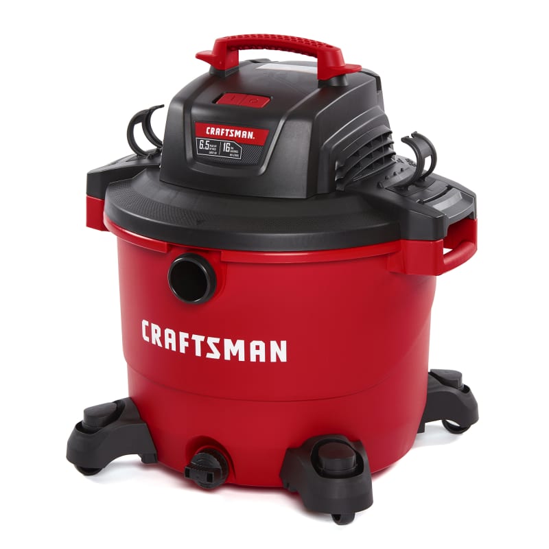 16 gal Heavy-Duty Wet/Dry Shop Vacuum w/ Attachments by CRAFTSMAN at Fleet  Farm