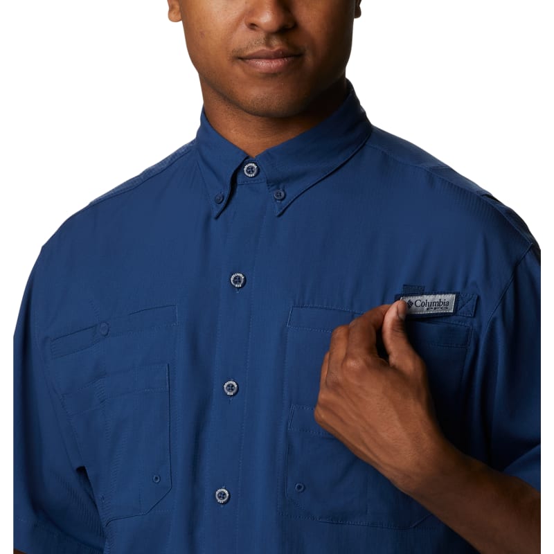 Columbia Men's Tamiami II Short Sleeve Shirt - Vivid Blue
