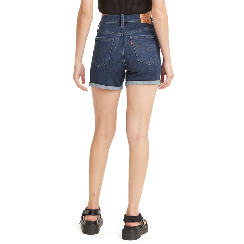 Levi's Women's Lapis Smile Slim Fit Mid-Length Denim Shorts by Levi's at  Fleet Farm