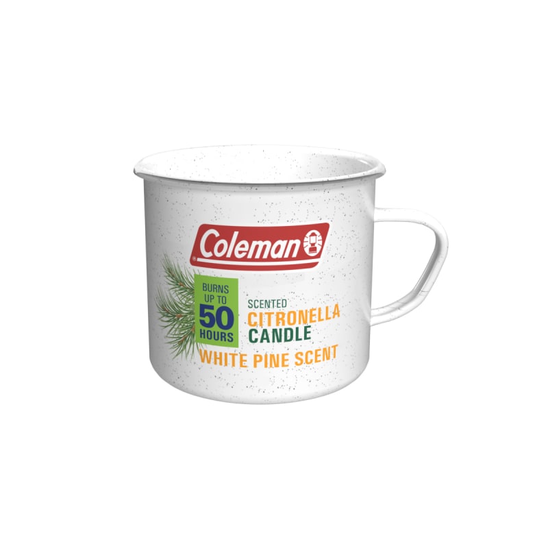 Coleman 14 oz Citronella 50 hr Retro Logger Mug - Campfire Scented