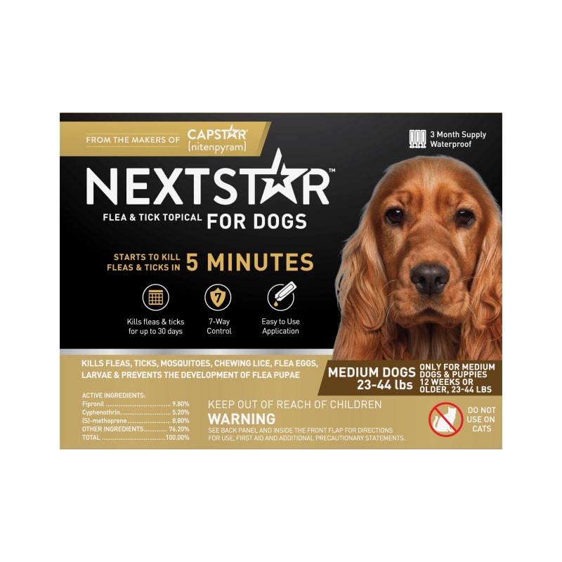 NEXTSTAR Flea Tick Topical Prevention For Dogs 522 Lbs,
