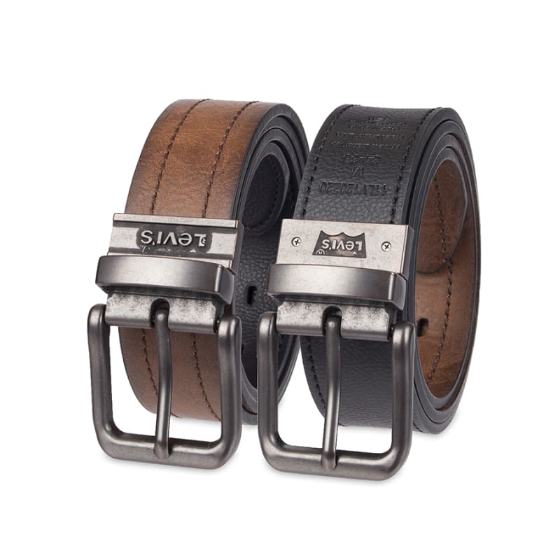 Levi's men's reversible casual jean belt sales