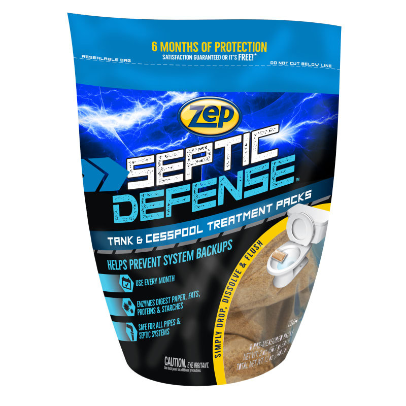 Septic Defense Septic System Treatment Packs by Zep at Fleet Farm