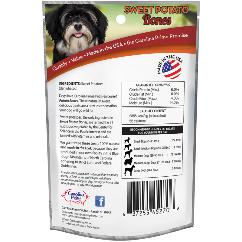 Carolina prime sweet tater bones clearance