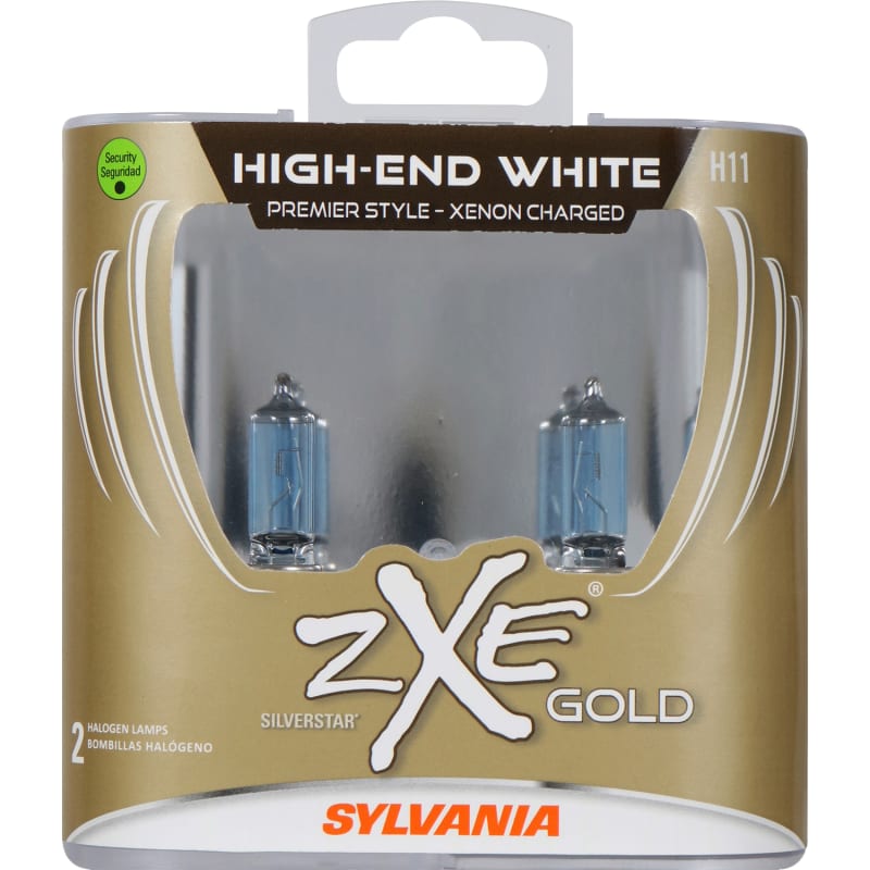 H11 SilverStar Halogen Headlight Bulb - 2 Pk by ZXE Gold at Fleet Farm