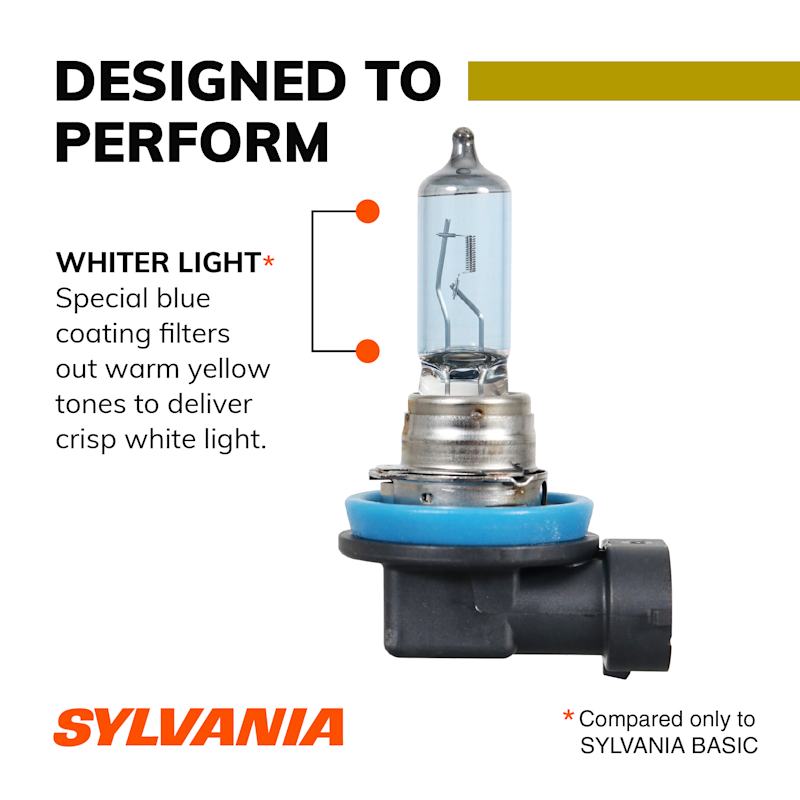 H11 SilverStar Halogen Headlight Bulb - 2 Pk by ZXE Gold at Fleet Farm