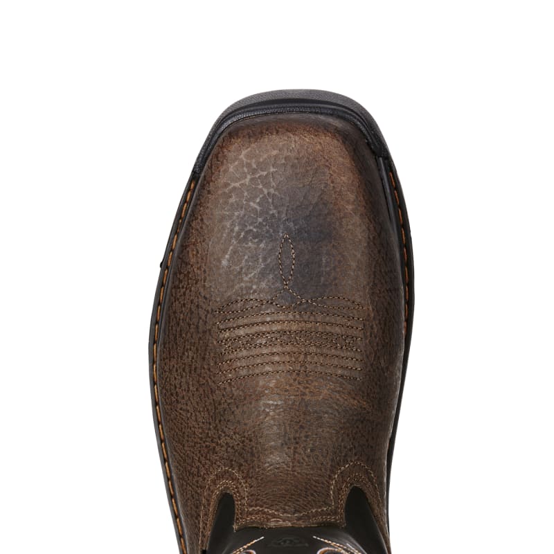 Men s Cocoa Brown Orange Intrepid VentTEK Composite Toe Western