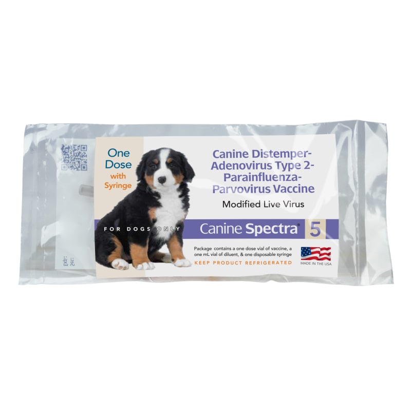 Canine Spectra 5 Vaccine for Puppies 1 Dose by Durvet at Fleet Farm