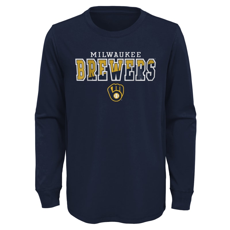 Wisconsin Milwaukee Brewers Long Sleeve Shirt