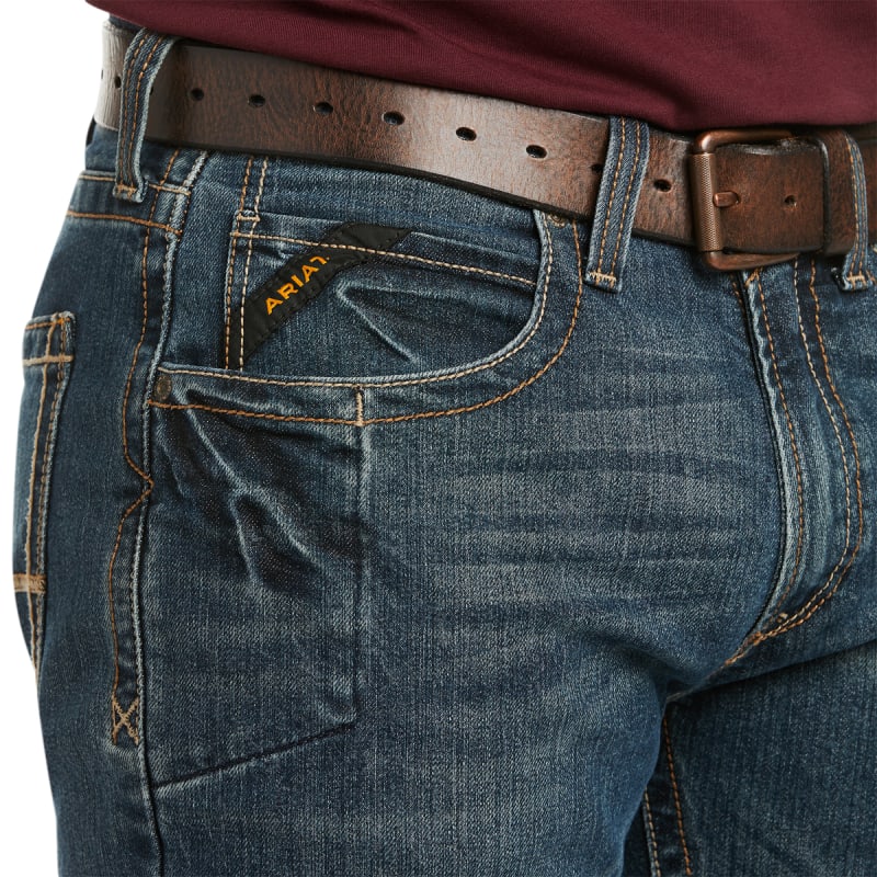 Men s M5 Ironside DuraStretch Edge Stackable Straight Leg Jeans by Ariat at Fleet Farm