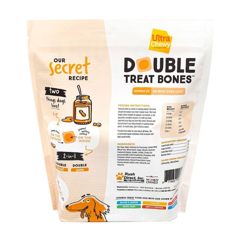 Ultra chewy double treat bone safe clearance