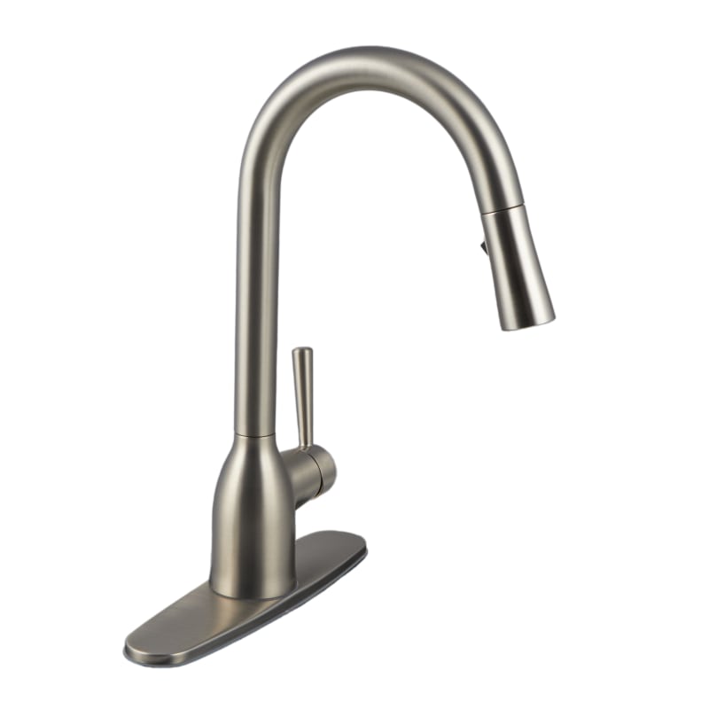 MOEN Einhebel-Küchenarmatur – Edelstahl Fleckenresistent, Mit Pulldown-Sprühkopf, Einfache Installation